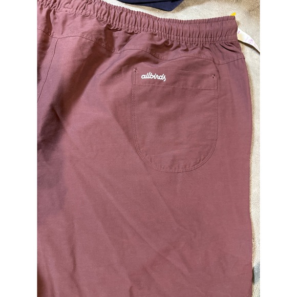 NWT allbirds Size XXL Men Natural Run Shorts Maroon Red Athletic Gym Training 7" - Picture 7 of 9